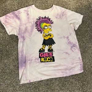 Lisa Simpson “Girls Rock” tee